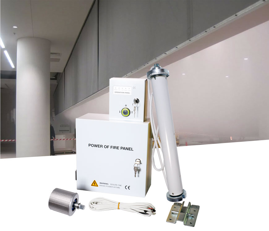 smoke curtain at elevator smoke curtain at elevator