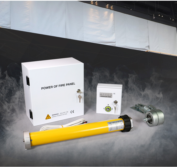 smoke curtain tubular motor