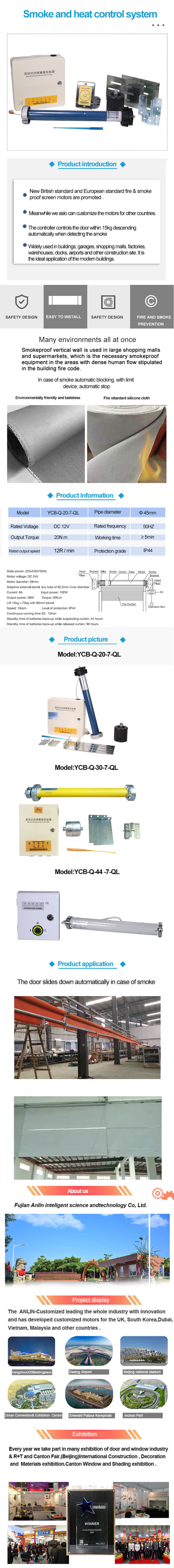 Smoke and heat control system Smoke and heat control system