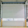 Airtight Garage Security Aluminum Spiral High Speed Hard Fast Rolling Doors Rigid Rapid Door Hard quick door