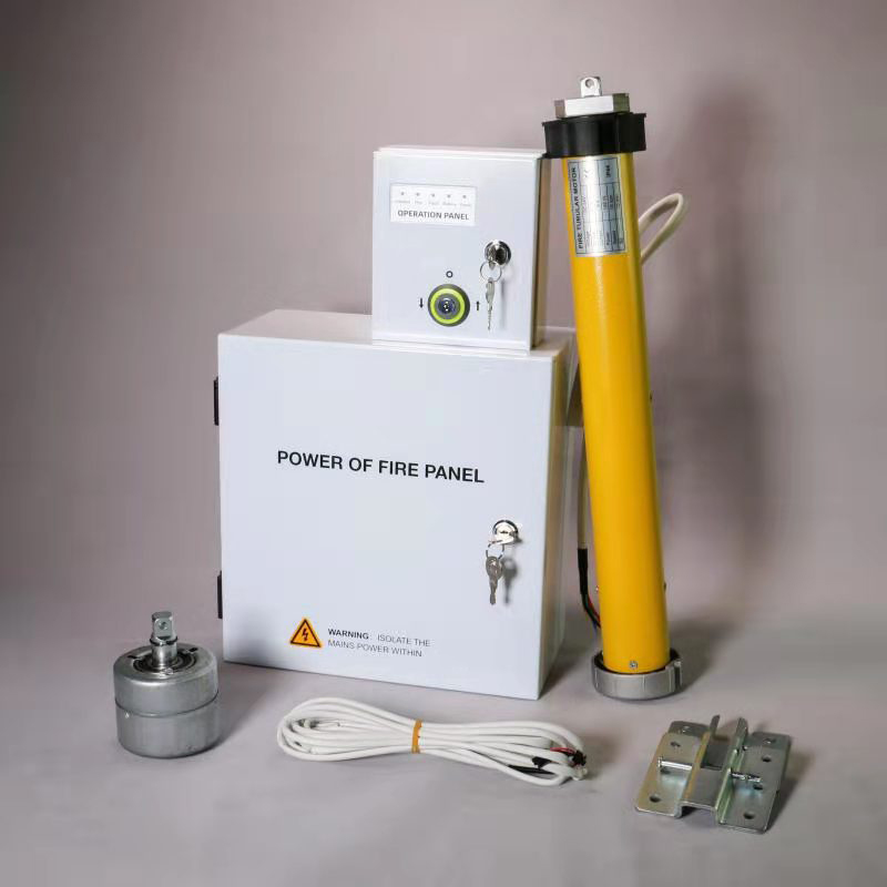 What is the difference between active and passive smoke control?