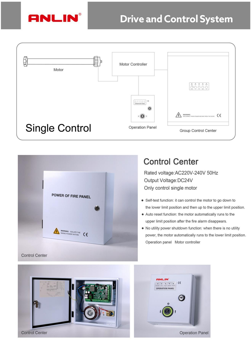 smoke control fire curtains