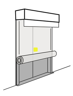 What's a Elevator smoke curtain?