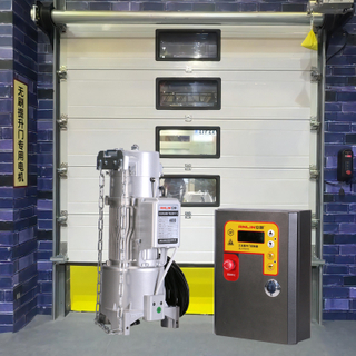 Industrial Sectional Door Factory Custom Heavy-Duty Overhead Lift Door Supplier