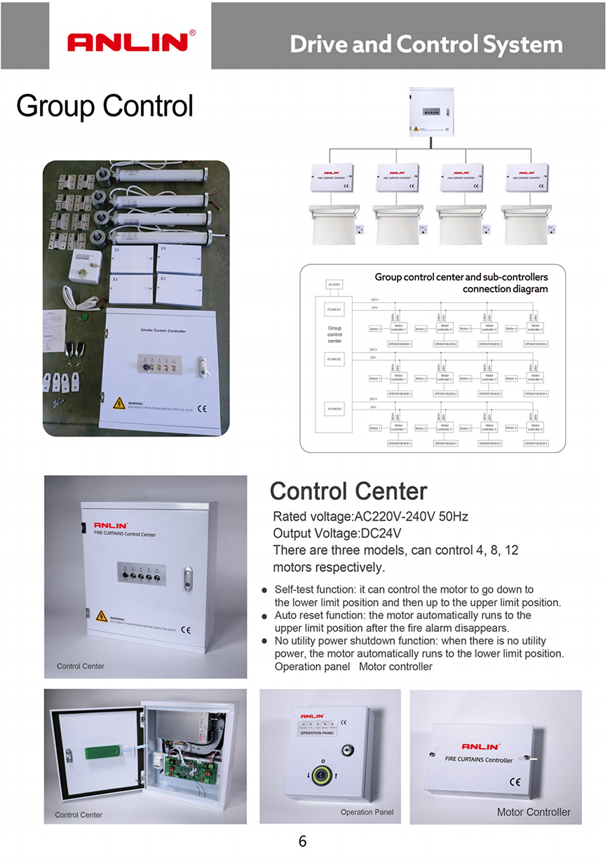 870-025 Smoke Curtain System and Fire Rated Rolling Shutter Door_08