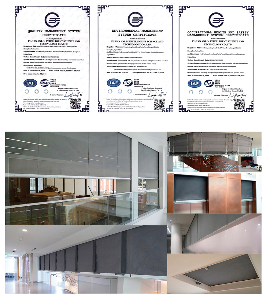 fire protection curtains