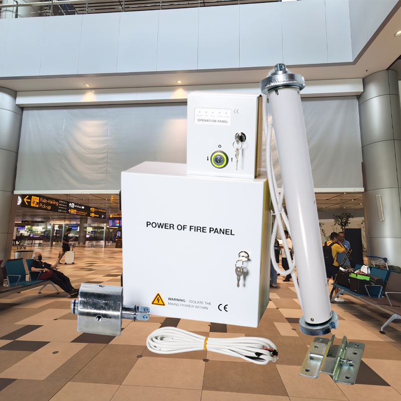 120 Minute Automatic Smoke Curtain EN12101-1 Fire & Smoke Barrier for Roof Voids & Airports