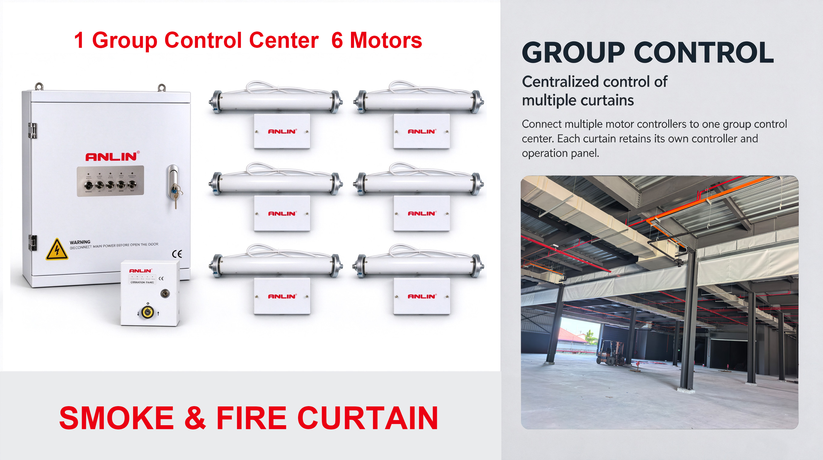 smoke curtains for warehouses