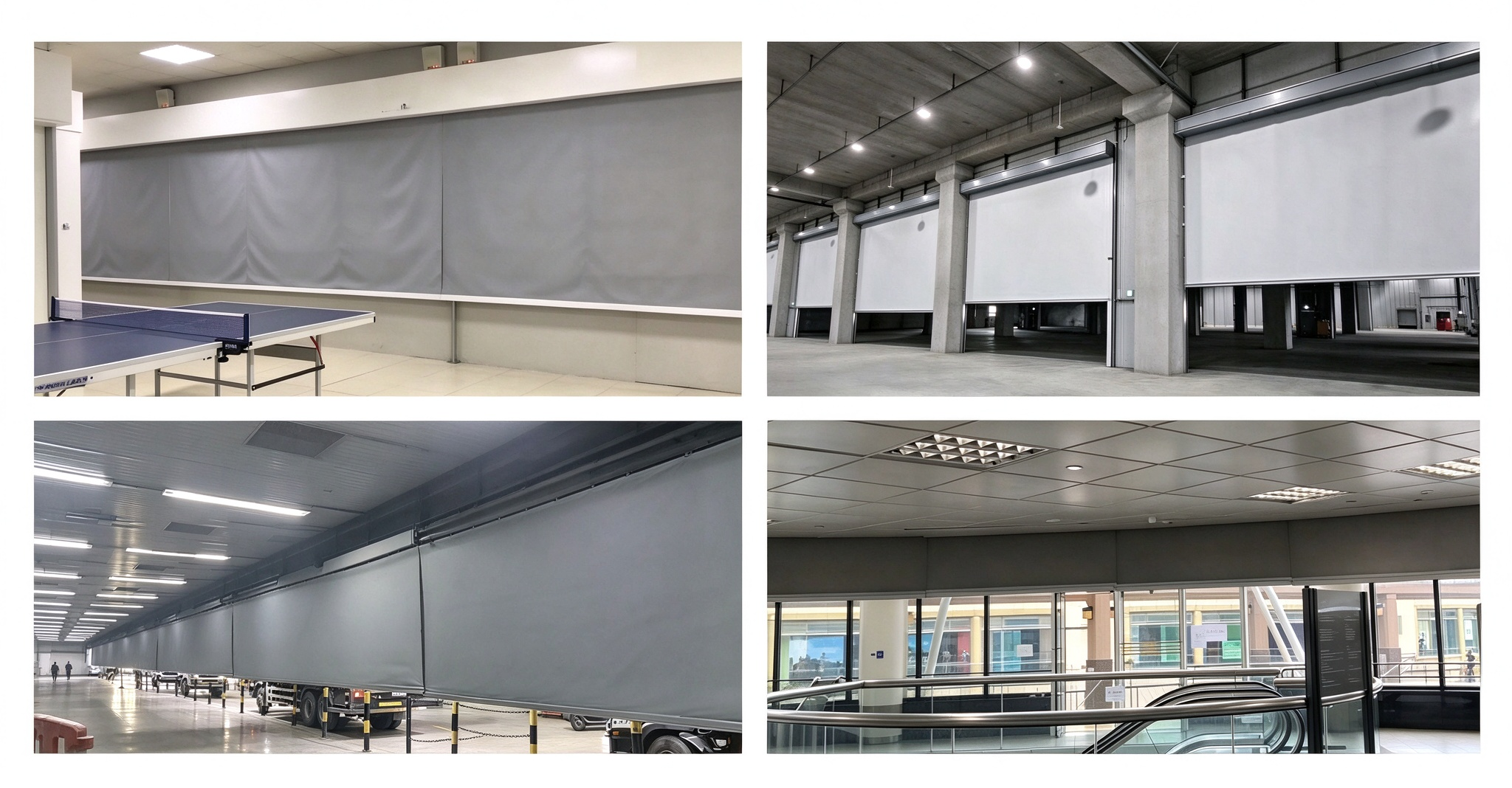 fire smoke curtains for warehouses