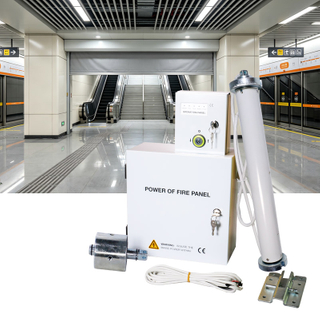 EN1634 Certified 3-Hour Fire & Smoke Curtain | 600°C 180min Elevator Door Smoke Barrier