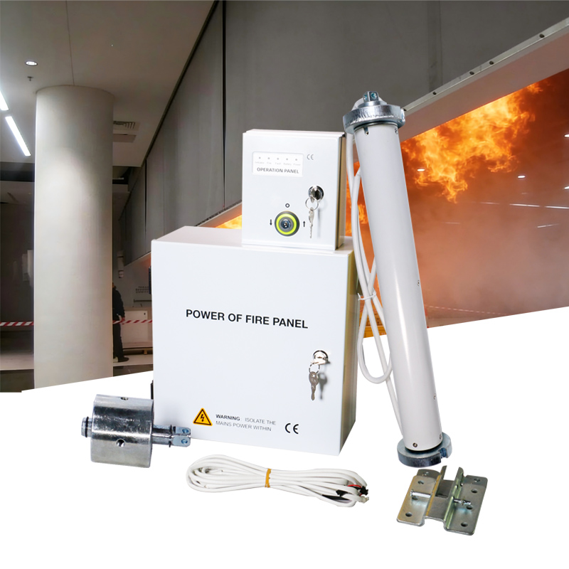 Elevator Fire Smoke Curtain System UL1784 3 Hour Fire Rated 600°C Protection